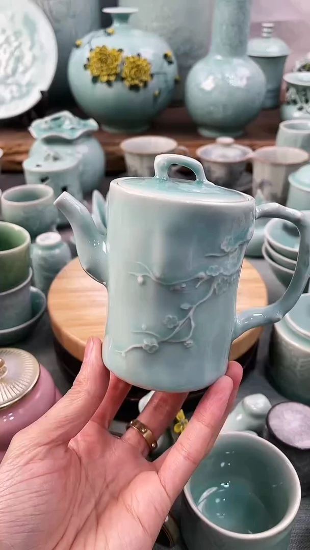 【闪购商品】特价 微瑕 慧仙青瓷