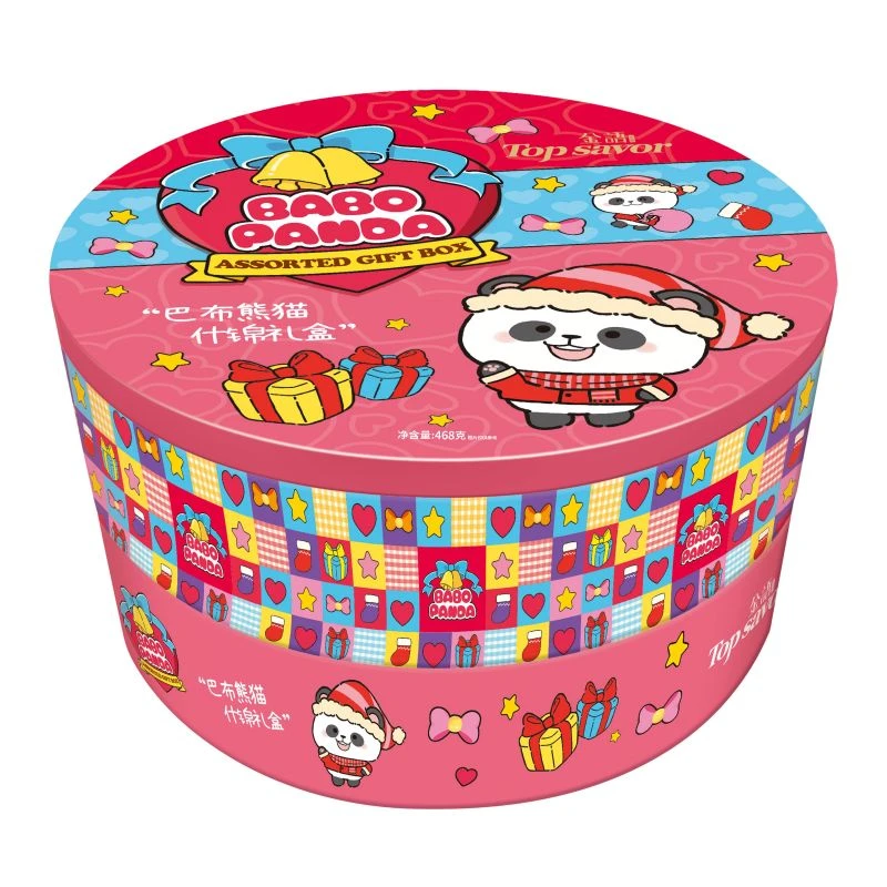 金语巴布熊猫什锦礼盒什锦礼盒送礼468g