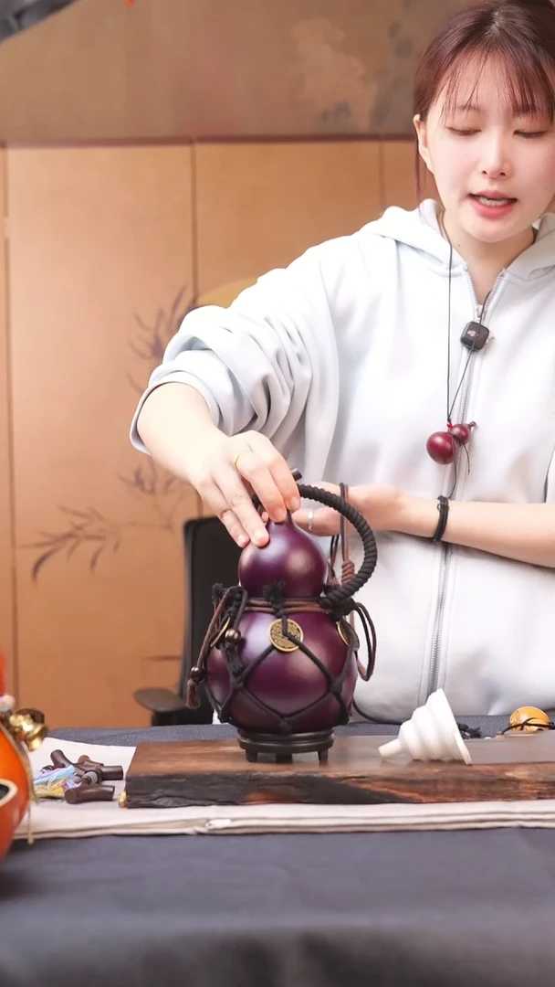 71532号链接精品大漆葫芦现货现发[一物一拍]