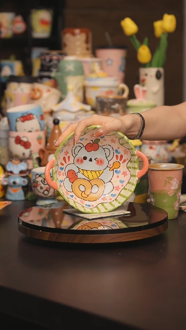 景德镇釉下彩绘设计师款式陶瓷