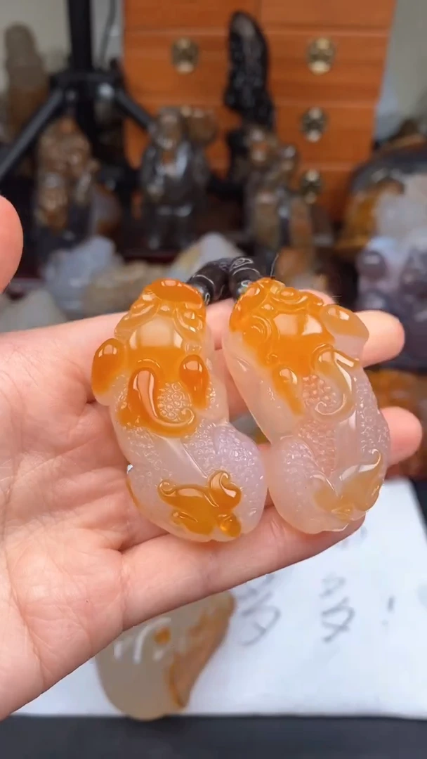 【闪购商品】玛瑙/玉髓颈饰未镶嵌AA