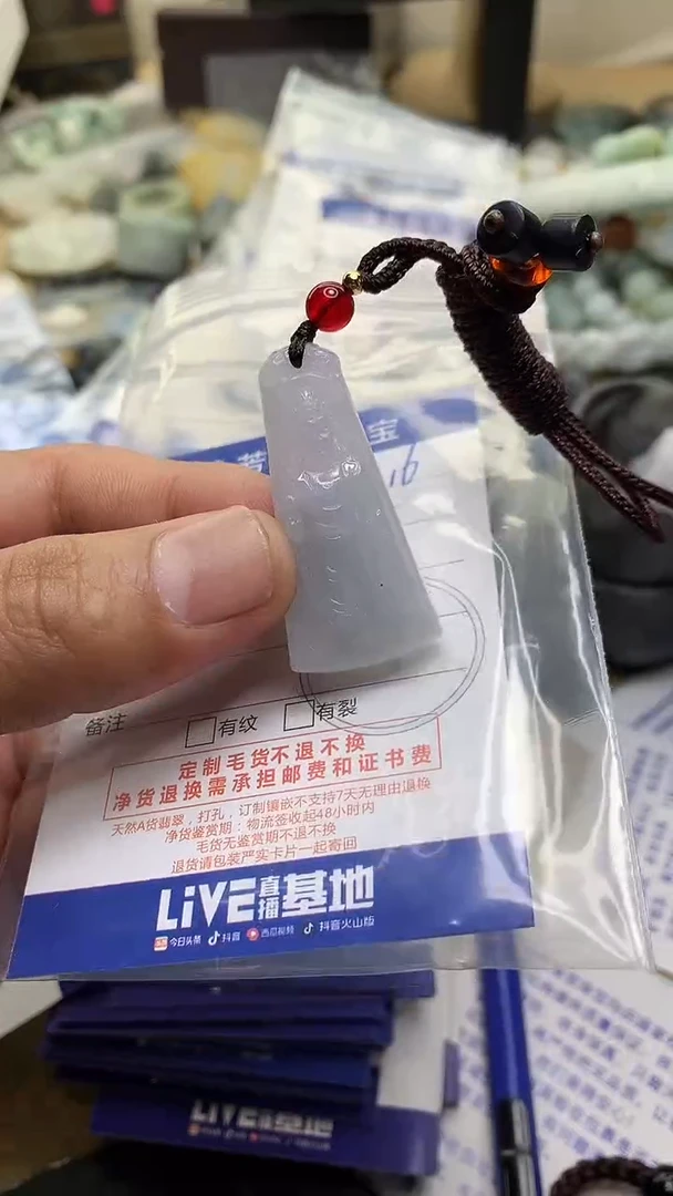 【闪购商品】翡翠颈饰未镶嵌挂件