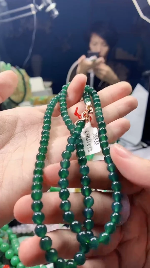 颈饰未镶嵌翡翠天然缅甸a货翡翠