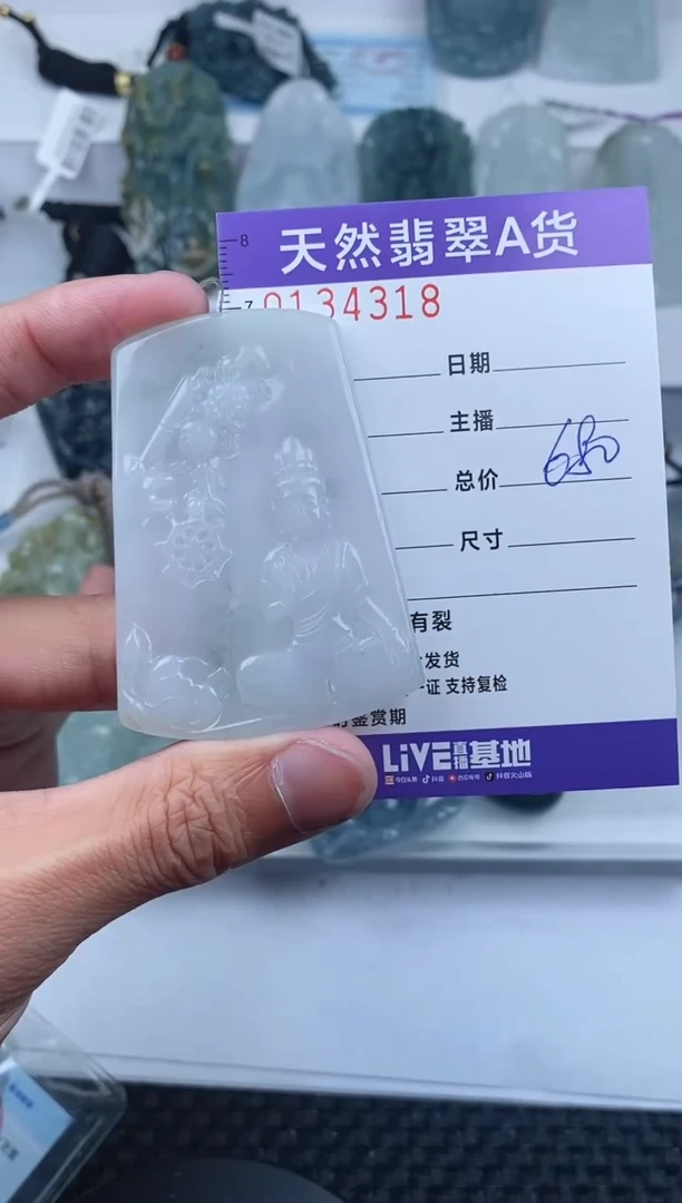 【闪购商品】翡翠颈饰未镶嵌       318