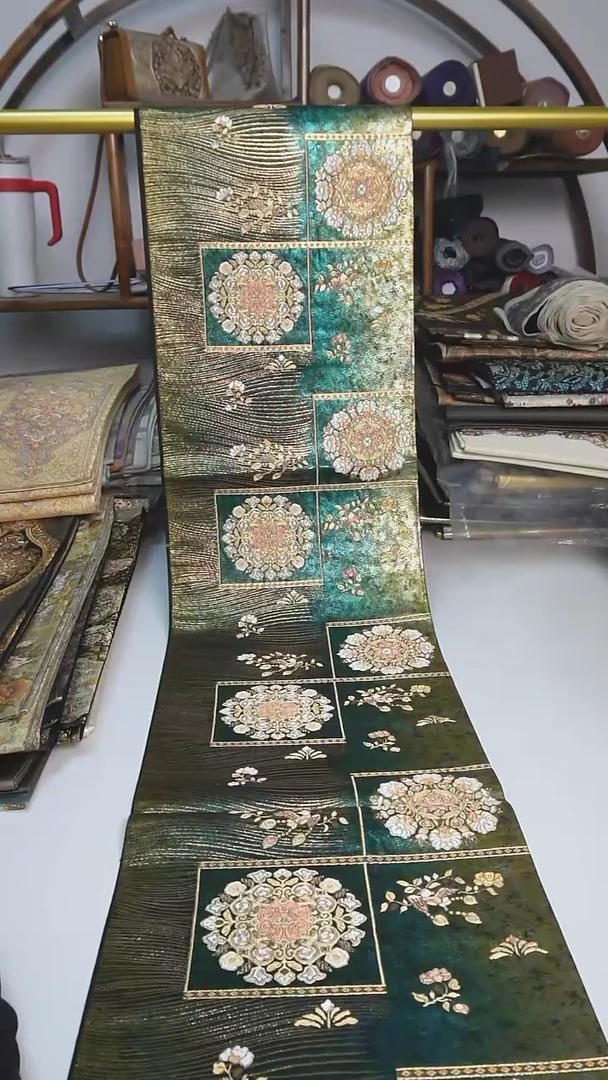 【闪购商品】织绣112西阵织六通宝相花