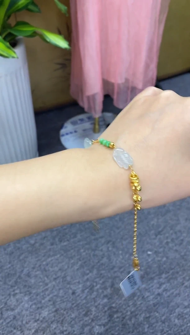 翡翠银S925镶嵌吊坠(不含链)净货12628