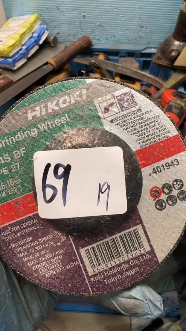 A**十家用五金工具磨片两个69