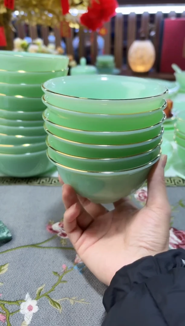 玉瓷  4.5英寸饭碗6个景德镇陶瓷