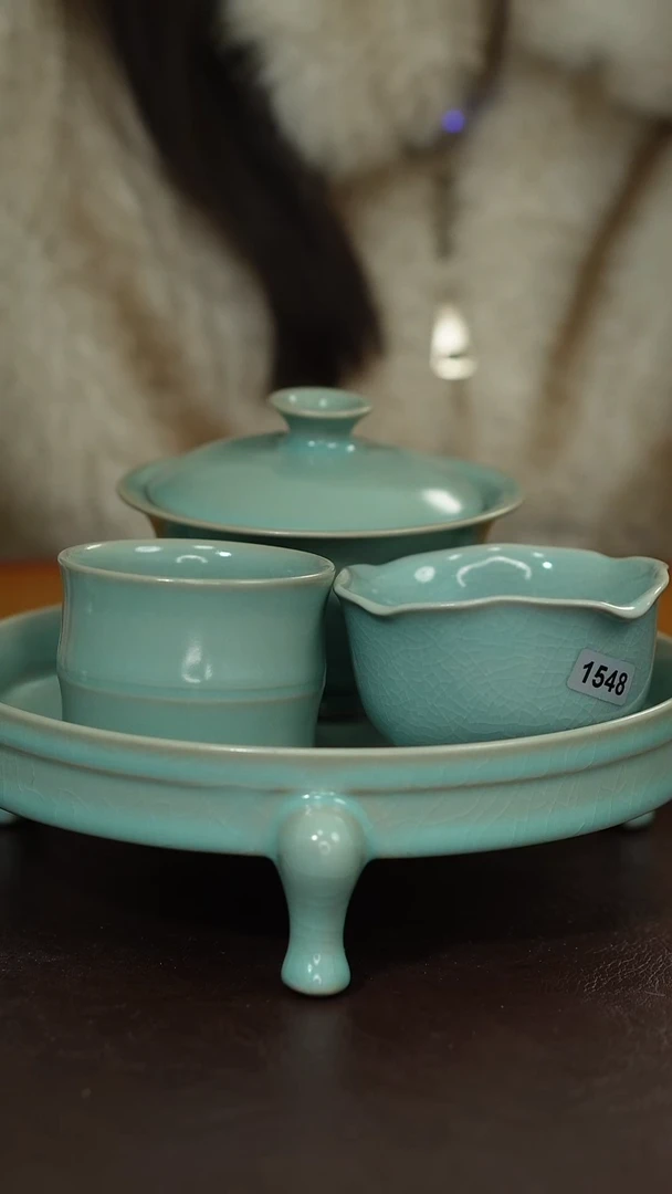 摆件陶咪*原矿原釉汝宋汝瓷