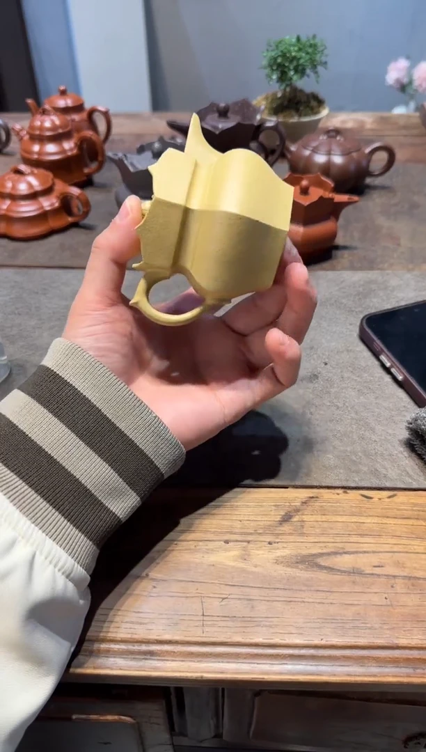 茶壶紫砂萌****馆本绿小僧帽