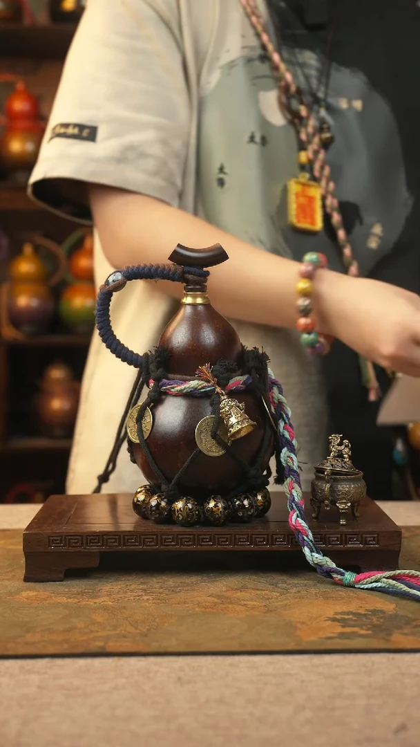180大漆一物一拍记葫堂出品[不带手串】