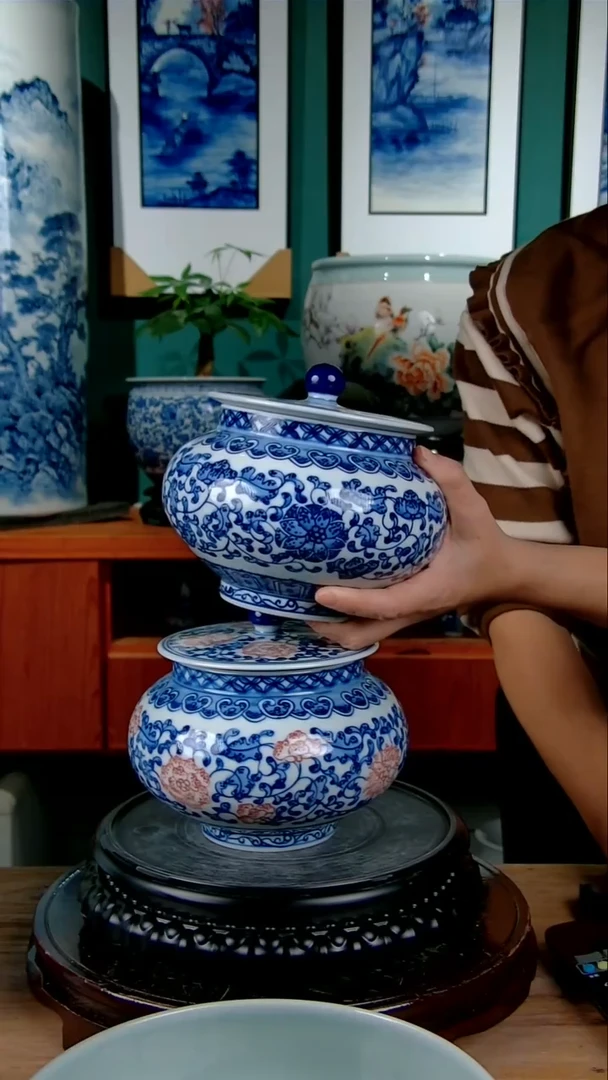 摆件?****࿐景德镇手绘陶瓷8888