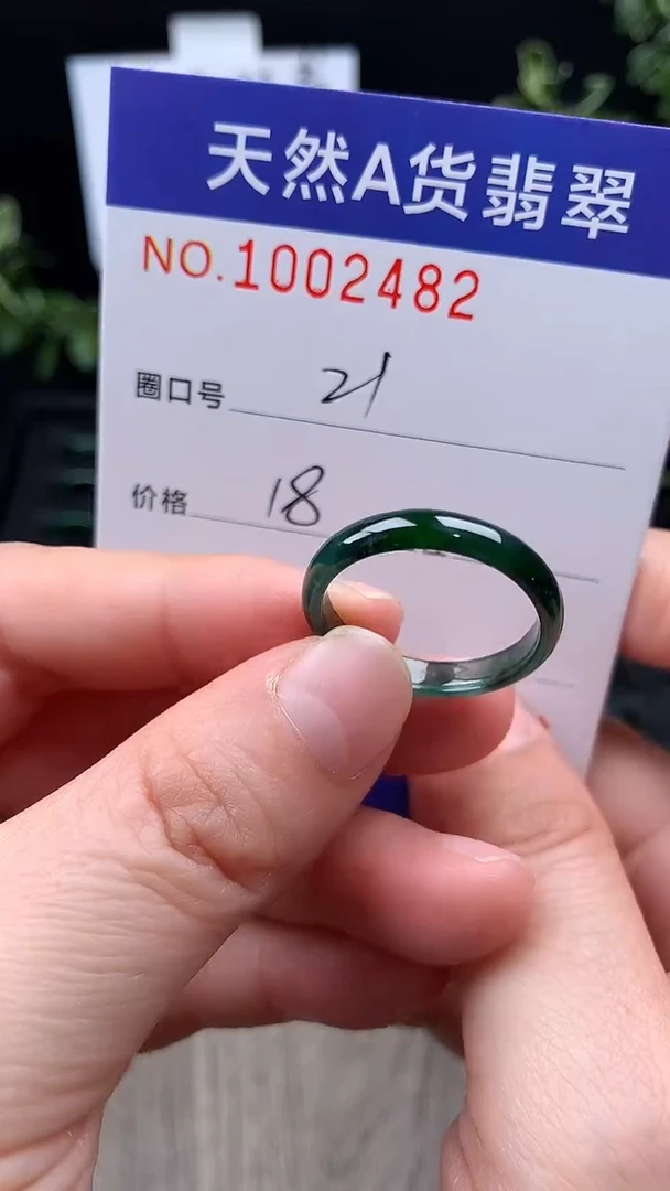 未镶嵌戒指翡翠21#
