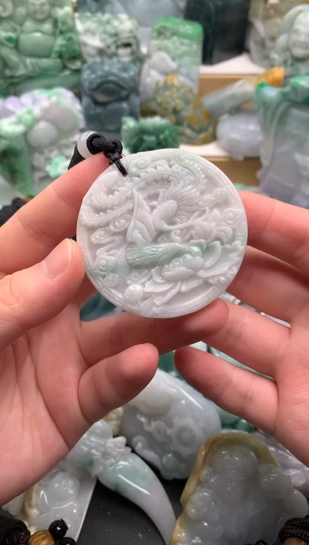 吊坠(不含链)未镶嵌翡翠1