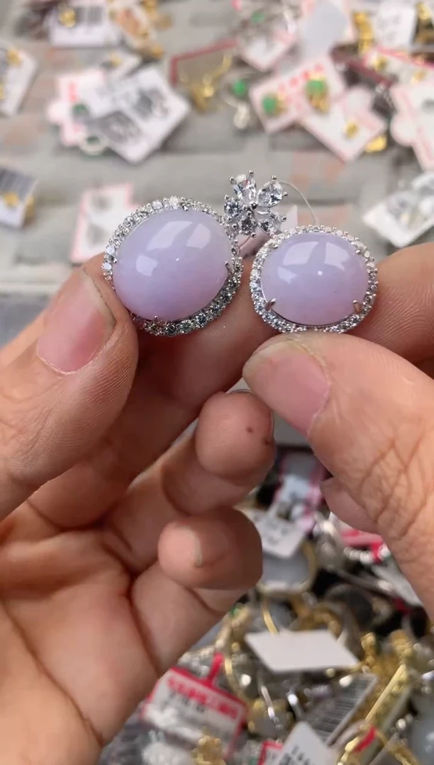 银S925镶嵌戒指翡翠999                5