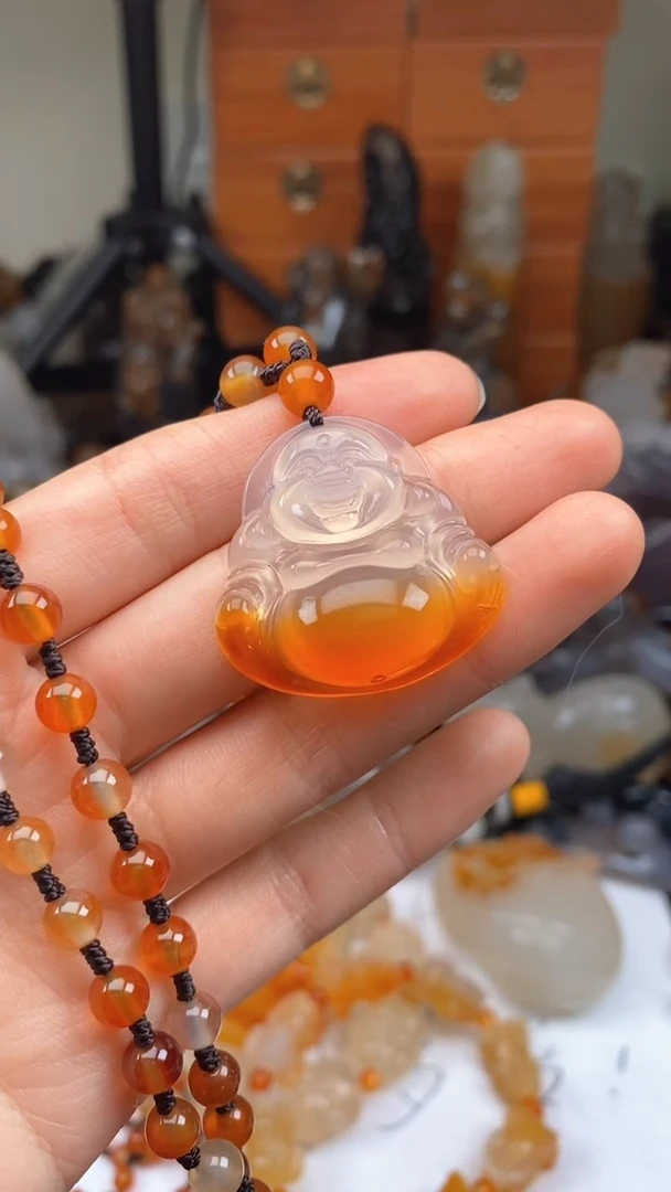 【闪购商品】玛瑙/玉髓颈饰未镶嵌AA