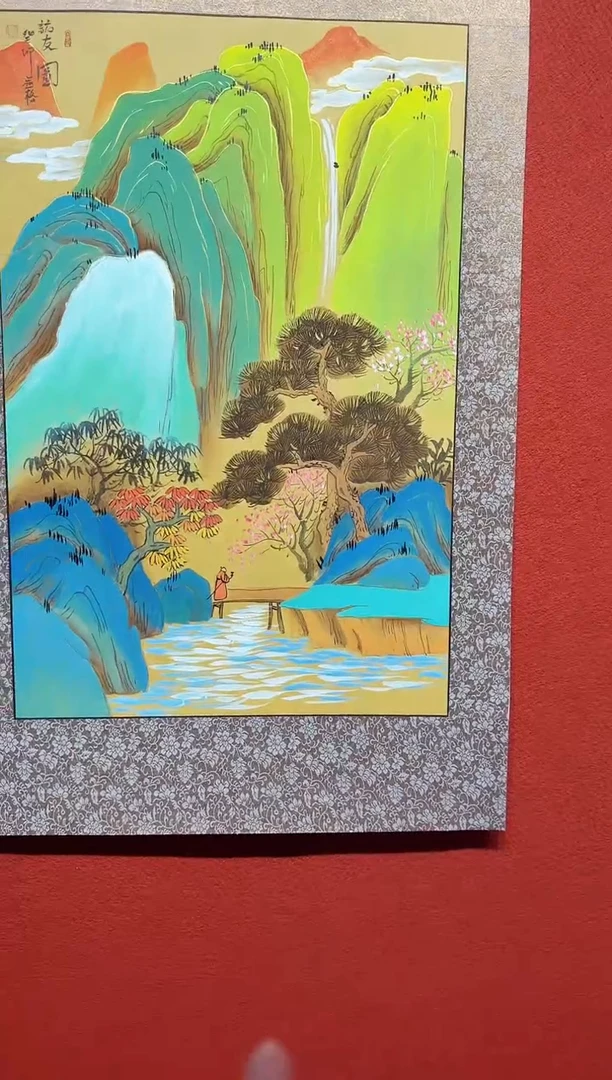 国画秦燕格国画手绘作品Y12