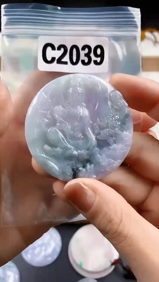 颈饰未镶嵌翡翠天然翡翠吊坠挂件