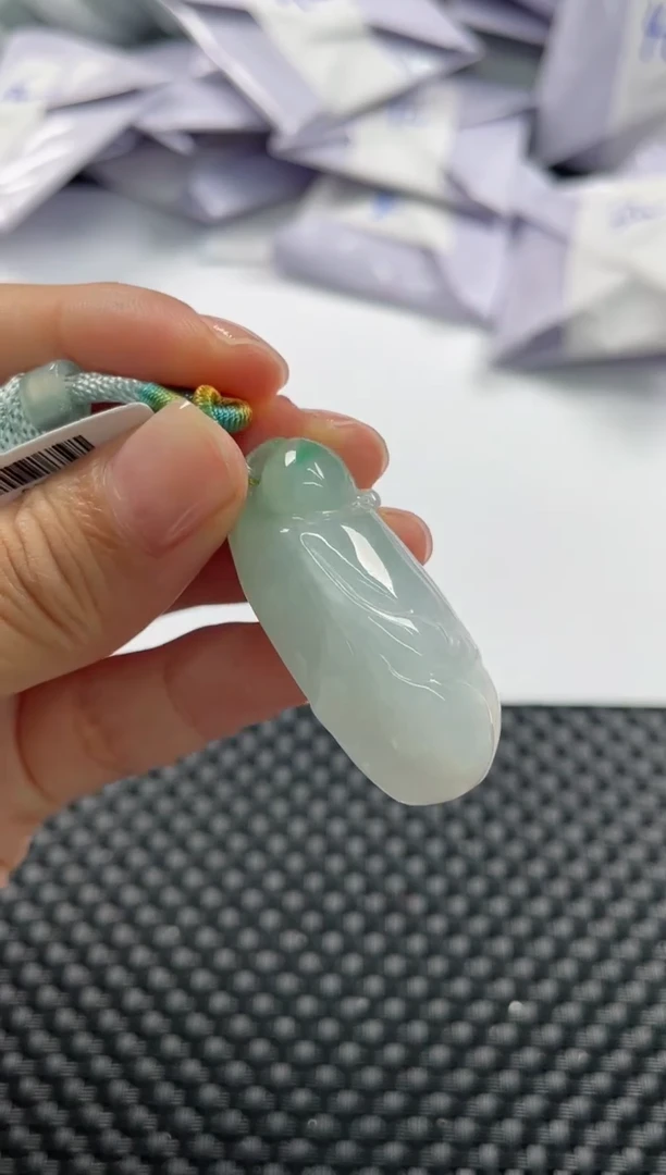 颈饰未镶嵌翡翠  0263 玉兰花
