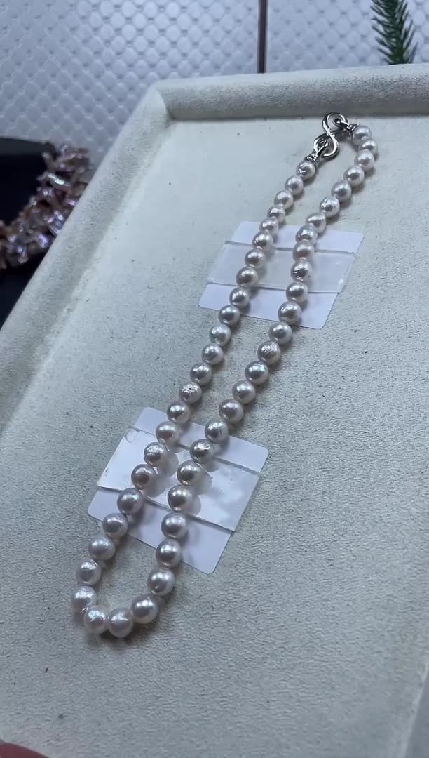 【闪购商品】淡水珍珠项链未镶嵌【纯恬珍珠】