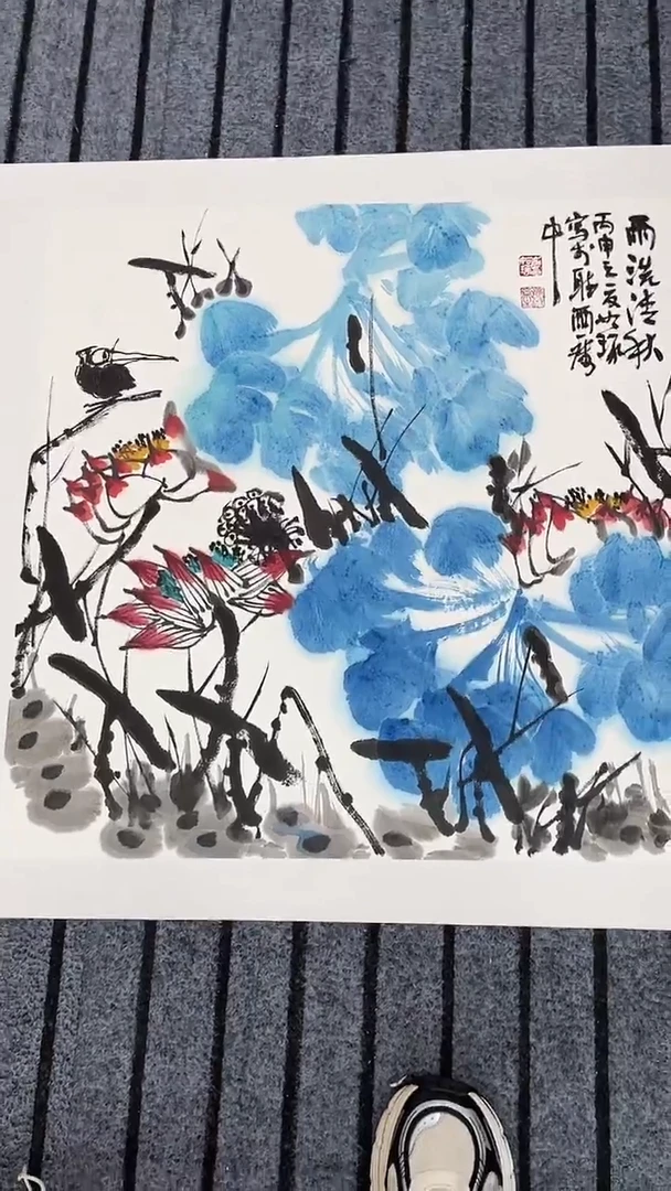 精品国画花鸟作品