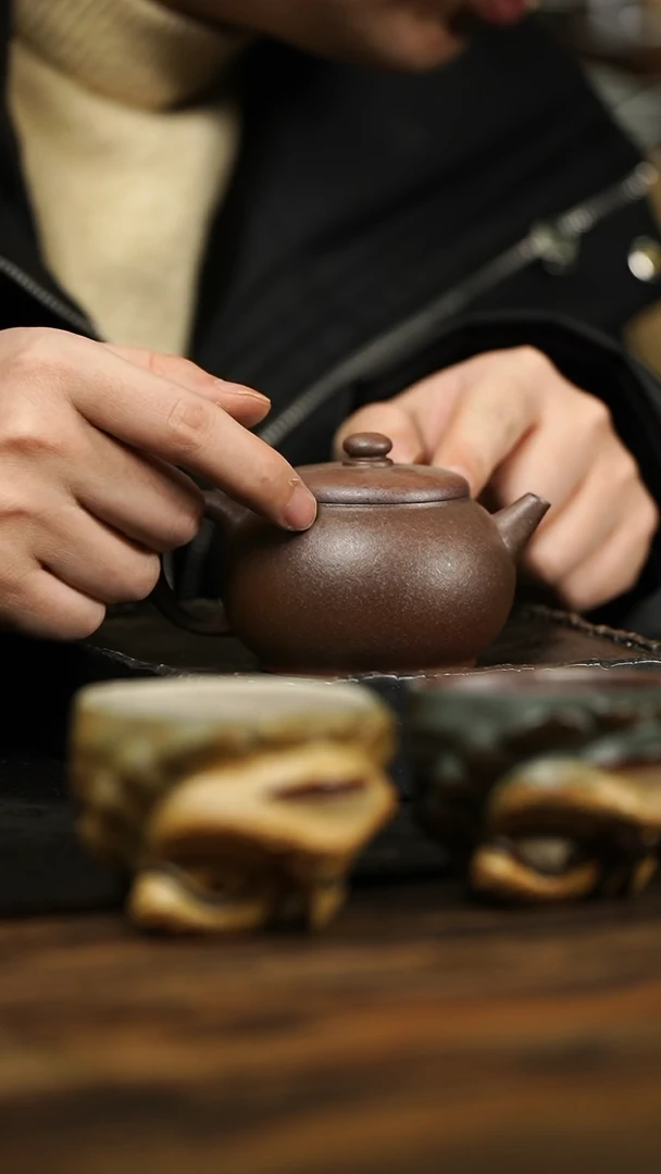 【闪购商品】紫砂茶杯24号紫砂柴烧