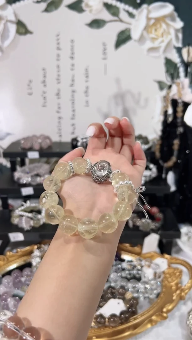 【闪购商品】水晶手链未镶嵌天然水晶默认微瑕 多样性发货发起一