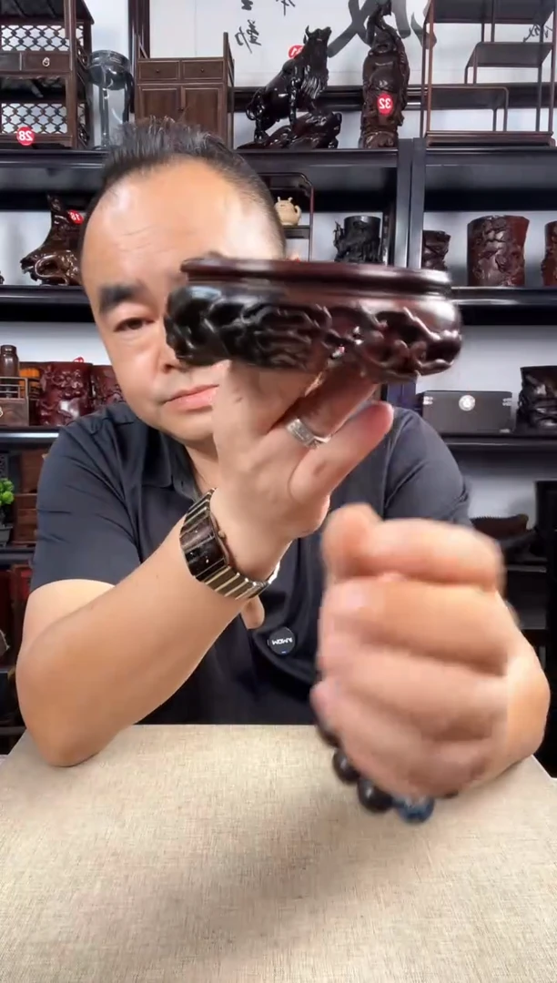 木777瑕疵老李红木工艺品