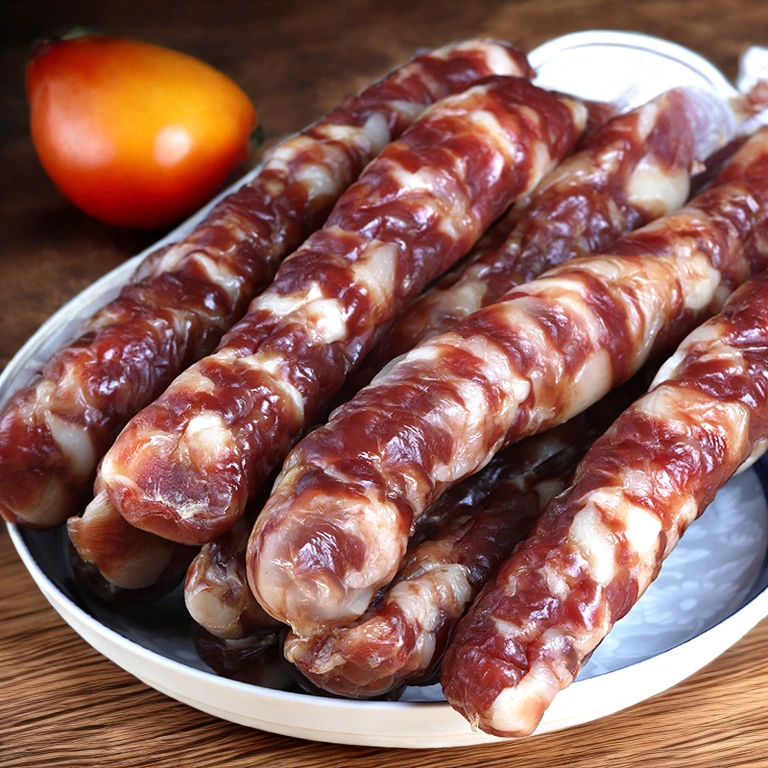江西农家香肠正宗手工纯肉腊肠咸香味赣南特产风干手工腊肠日晒