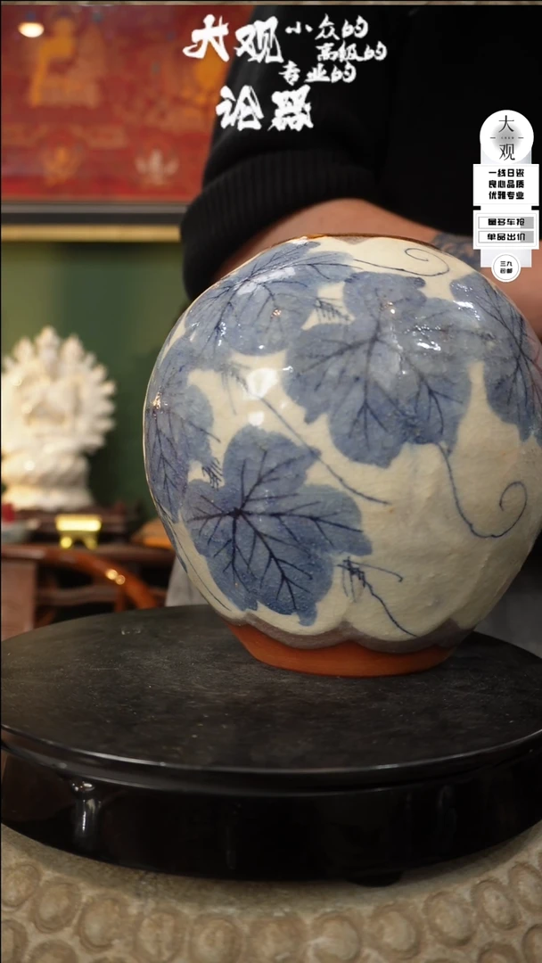 【闪购商品】瓷片大观论器花瓶