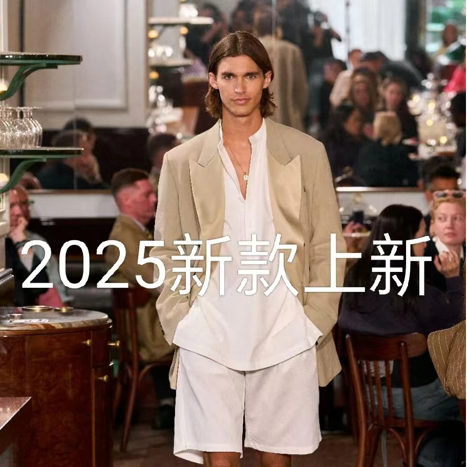 【刘少专属103】2025夏季新款男时尚百搭衬衫轻奢休闲简约宽松