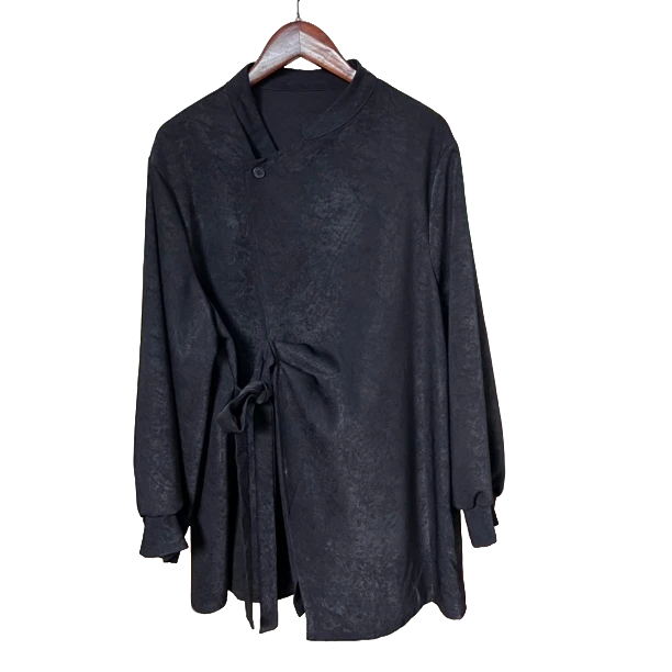 【佳佳】101原创设计不规则高品气质宽松显瘦衬衣女长袖百搭