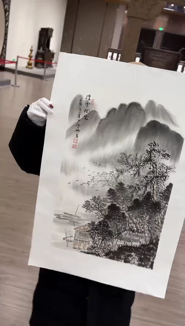 【闪购商品】国画8 赵隆轩艺术馆李庆兴老师作品