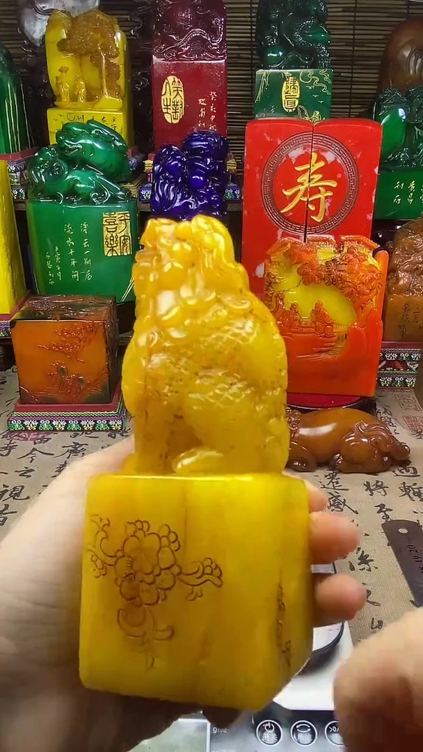 寿山石印石纯天然篆刻石料