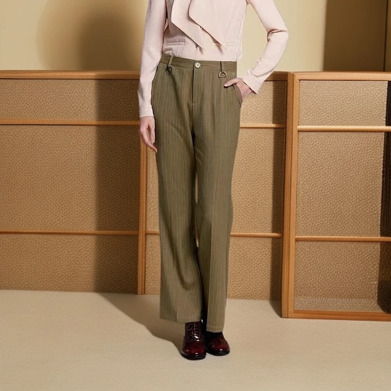 D-HARRY/迪哈利春季新款女士长裤休闲裤商场同款DH221L93800D