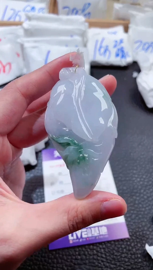 翡翠未镶嵌颈饰00000964
