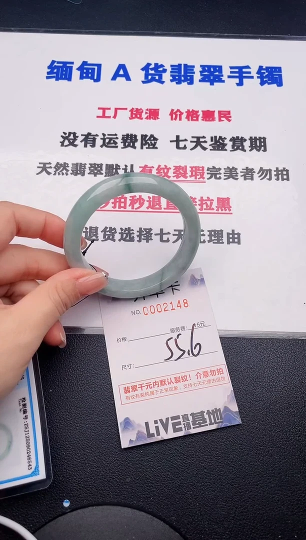 未镶嵌手镯翡翠48