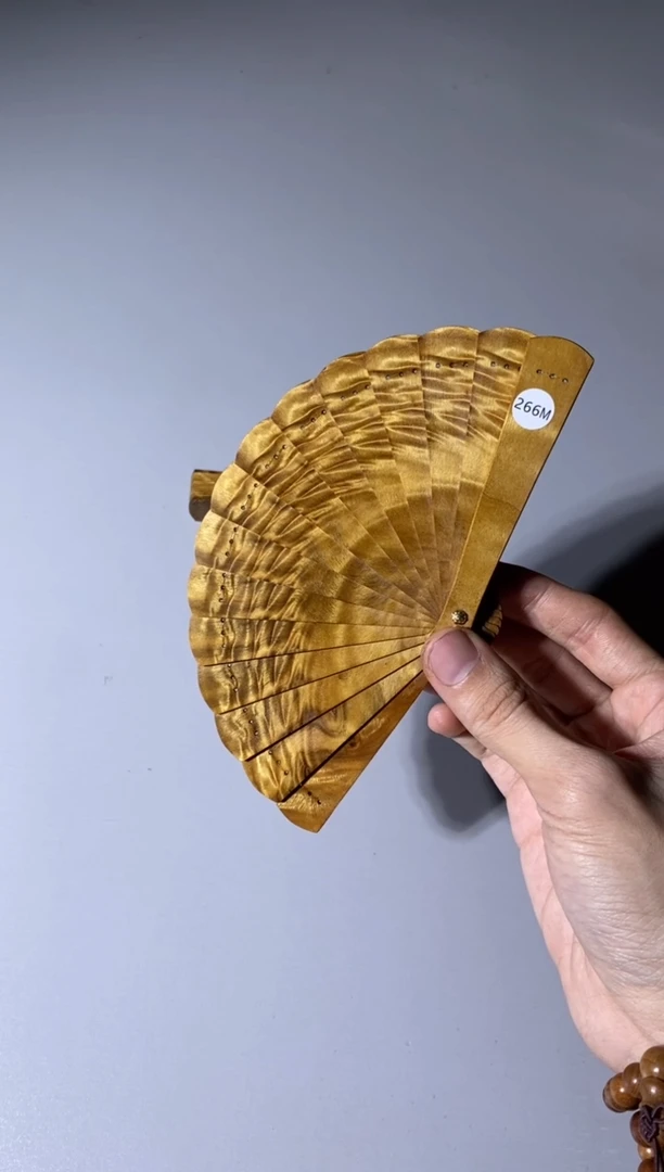 【闪购商品】金丝楠266号10cm金丝楠迷你扇