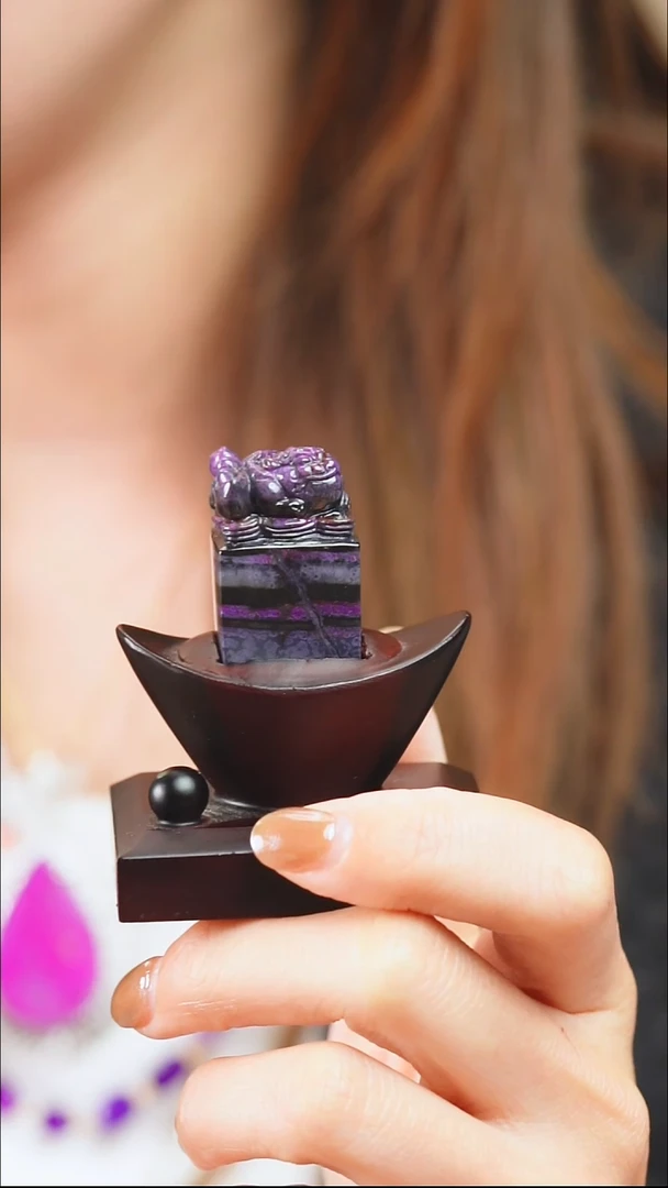 苏纪石（舒俱来）未镶嵌摆件53