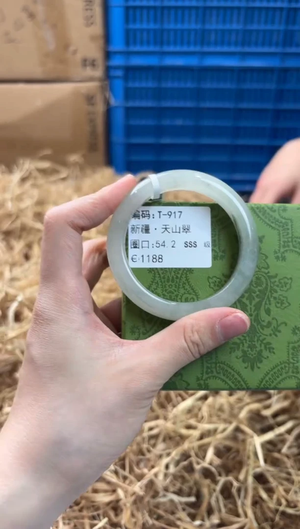未镶嵌手镯石英质玉T-917