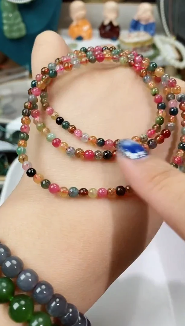 未镶嵌手链碧玺A15多样性发其一