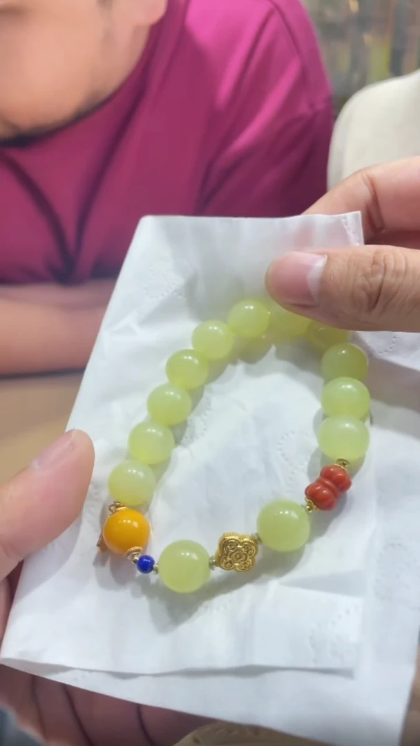 手链未镶嵌和田玉100049-F8-多样性发其—