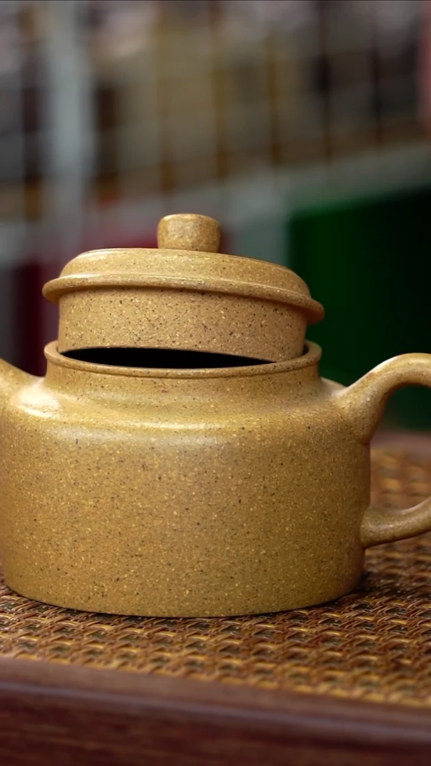 茶壶紫砂XJ青段平底德钟