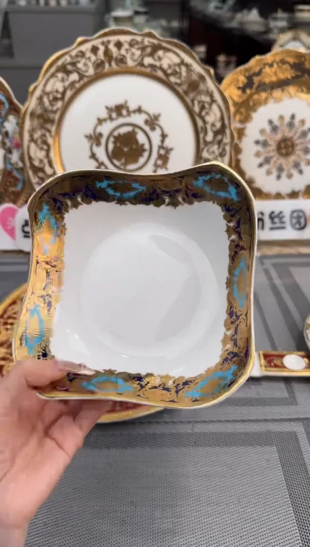 【闪购商品】瓷片6英寸沙拉碗 福利款 2个