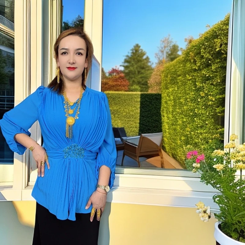 女装上衣气质2025时尚جىڭبەن يڭىلىق گاڭسار