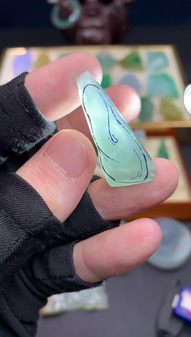 未镶嵌定制翡翠天然翡翠裸石（包工）