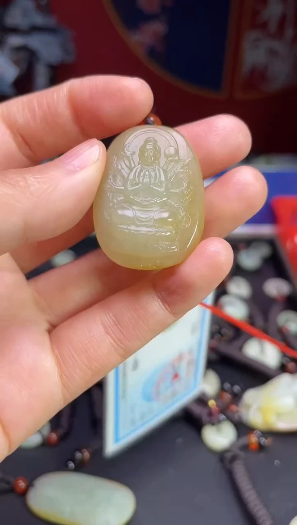颈饰未镶嵌和田玉123
