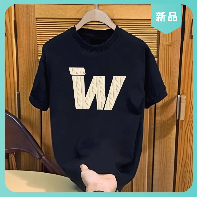 休闲显瘦圆领T恤圆领短袖潮流时尚T恤宽松打底衫百搭运动休闲上衣