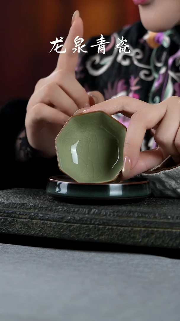 米黄铁线八方来财八方杯