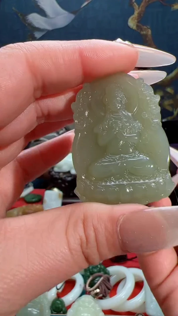 【闪购商品】和田玉吊坠未镶嵌1